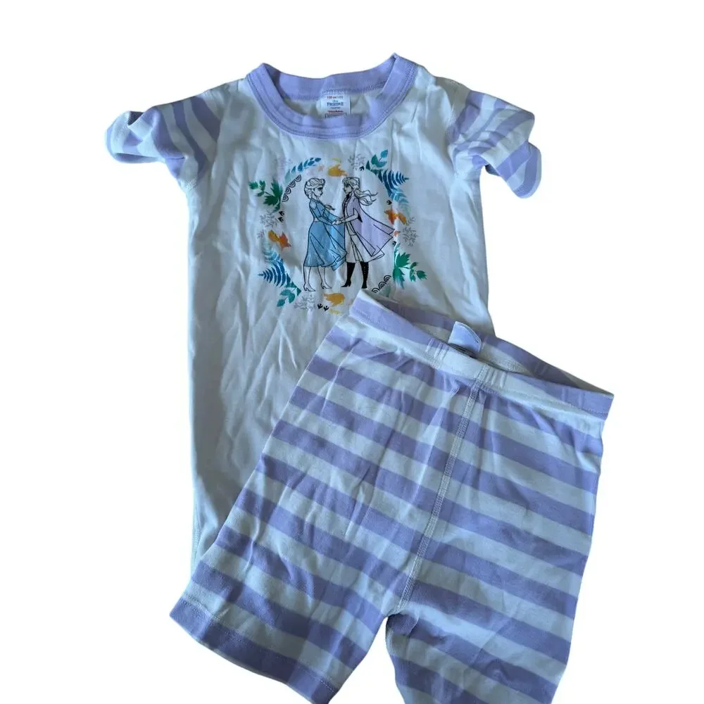 Hanna Andersson anna else disney frozen pajamas size 8